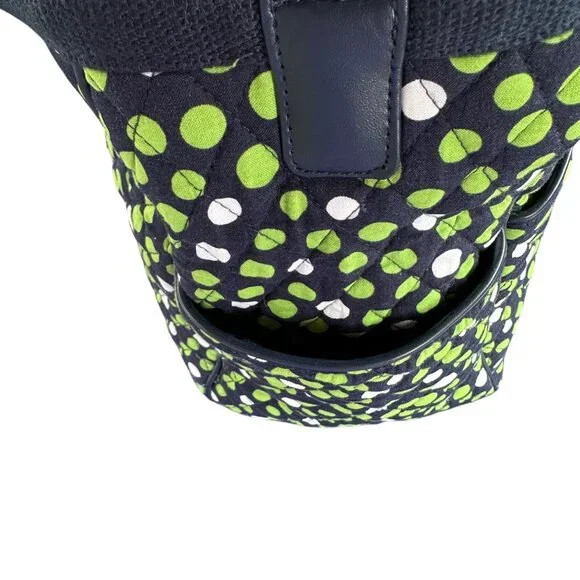 Vera Bradley Quilted Carryall Travel Bag in the "Lucky Dots" Limited Edition - Picture 6 of 16